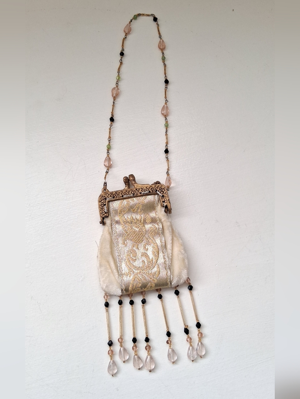 Antique Beaded Handbag